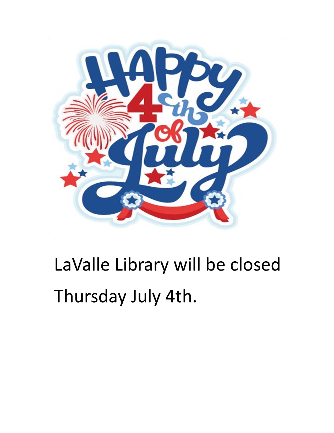 Closed 4th of July